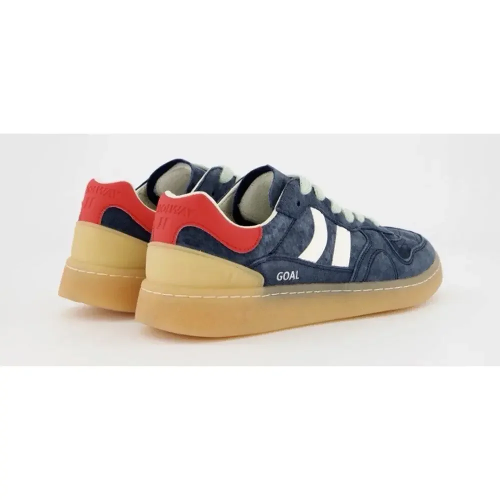 Coolway Goal sneakers in indigo blue. EU 42. US 8